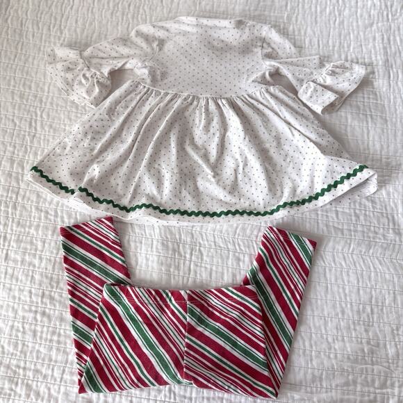Bonnie Baby 2pc‎ Long Sleeve CHRISTMAS Top & Pants Toddler Girl 18m Boutique - Picture 4 of 4